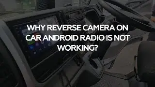 Why reverse camera on car android radio is not working? it could be just resolution.
