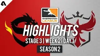 Shanghai Dragons vs. Atlanta Reign | Overwatch League S2 Highlights - Stage 3 Week 2 Day 1