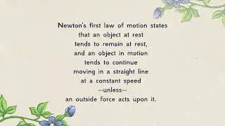 CC Cycle 2 Week 16 Science | Newton's First Law of Motion