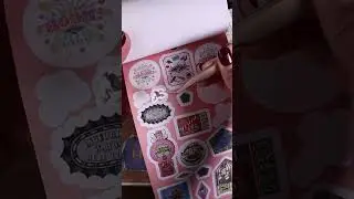 Satisfying Sticker Sounds 🪄✨ | Calming ASMR #asmr #shorts #satisfying #harrypotter #calm