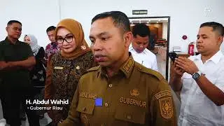 Gubernur Riau Rakor Bersama Struktural dan Seluruh Kepala UPT Bapenda Riau