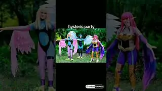 a little Hysteric party #nostalgia #yugioh #harpielady #yugiohcosplay