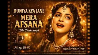 Duniya Kya Jane Mera Afsana | Old Hindi Song | Classic Bollywood