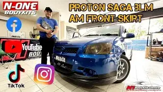 Proton saga blm am front skirt