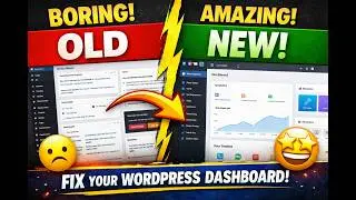 Best WordPress Dashboard Plugin (Make WP Admin Modern Fast)