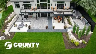 Shoreline Sanctuary: Serene Landscape Patio Design
