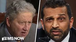 'So you disqualified the animal?': GOP Sen. Kennedy asks Patel for clarity on bestiality comments