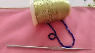 Boncuklu Tığ Oyası Modeli #760
