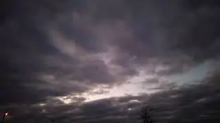 Video Of A Dark And Cloudy Sky In Timelapse Mode background effects for video editing