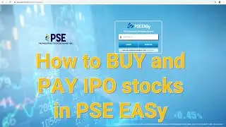How to BUY and PAY IPO Stocks in PSE EASy