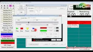 SportsAnnouncing.com - Sports Sounds Pro Tutorial on Custom Cue