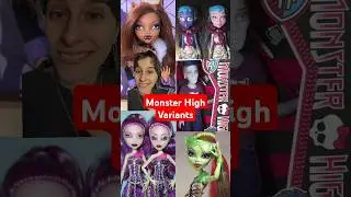 interesting Monster High Variants! #monsterhigh #Variants #raredolls