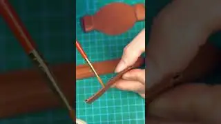 MAKING A HANDMADE LEATHER WATCH STRAP | DIY | ASMR | HOW IT'S MADE