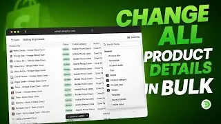 Change Product Details in Bulk on Shopify (FAST & EASY Tutorial!) |  Devgraphiq