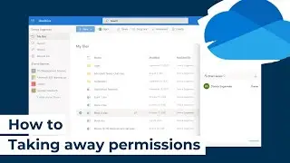 How to | Microsoft OneDrive | Taking away permissions