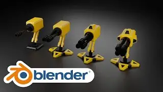 Tower Defence 3d low poly