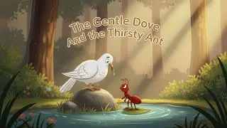 The Gentle dove 🕊️ and the thirsty Ant🐜/A funny African folktales