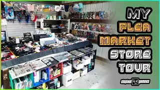 Tour of My Flea Market Store! CLO Pixel Gamers Flea Market Game Store! @clopixelgamers