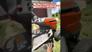 Руководство по чистке газонокосилки перед и после стрижки травы #diy#offgrid #offgrid #nature #asmr