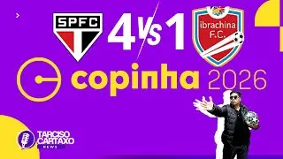 Acompanhe os gols da semi final da copinha São Paulo 4x1 Ibrachina  