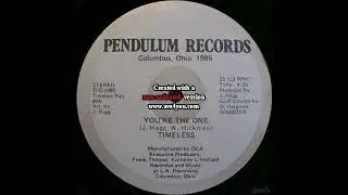TIMELESS   You're the one   1985   Pendulum   Records