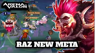 AOV : RAZ KERASUKAN SUPERMAN SRUDUK MUSUH AUTO PECAH RANKED MATCH | ARENA OF VALOR | AOV, ROV