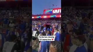 Florida fans showing DJ Lagway love ❤️