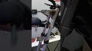 Yamaha rx100 Front Shocker Removed #rx100restoration #shortsfeed #shorts