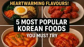 Heartwarming Flavors! 5 Most Popular Korean Foods You Must Try