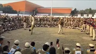 Company No.60 POP Rehearssal Panchkula Stadium || Haryana Police Training Parade Rehearsal| Recruits