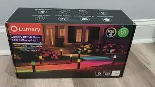 Lumary RGBAI Smart Garden Pathway Lights - Unboxing and Setup