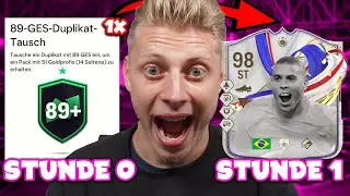 NUR 1x 89er TAUSCHVORGANG! WAS ERREICHE ICH in 1 STUNDE zum FUTTIES EVENT! in EAFC 24