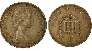 UK 1983 ONE PENNY COIN VALUE + REVIEW