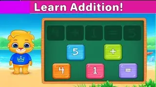 Kids Math Learning | Addition & Puzzle Game 🧮🎮 | Lucas & friends | Fun Educational Video for Kids 