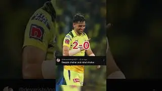 DEEPAK CHAHAR VS RAHUL CHAHAR IPL COMPARISON #cricket #cricketercompare
