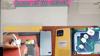HONOR X5 frp android 12-android13(ufi box)vna-lx2 frp