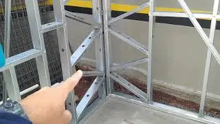 #STEELFRAME #24 CONTRAVENTAMENTO COMO FOI FEITO.