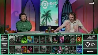 (RU) Army Geniuses vs BOOM Esports | map 3 | DPC SEA 2023 Tour 3: Division I | by Mantis & Sheyl