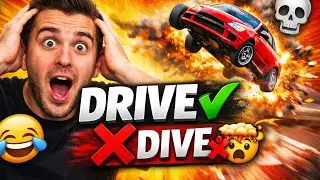 DRIVE GAME BUT MY BRAIN SAID DIVE 🤯🚗