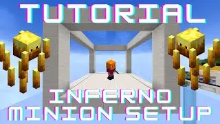 Inferno Minion Setup Tutorial | Hypixel Skyblock