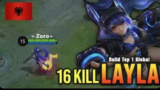 Gold Lane Conquerer with Layla!! 16 Kills a fast 10 min game + Savage!!