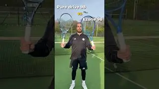 Babolat Pure Drive 98 vs Yonex Ezone 98 #tennisracket #tennis #tennisgear