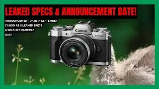 Canon R8 II Leaked Specifications & a new wildlife camera?