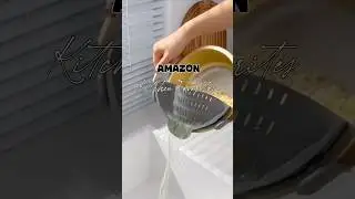Clip On Strainer ✨Fits All Pots & Pans | Strain Pasta Without the Mess #amazonfinds #ytshorts