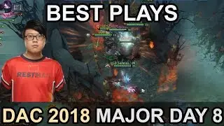 DAC 2018 Major BEST PLAYS Day 8 Highlights Dota 2 by Time 2 Dota #dota2