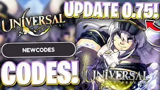 💥UPDATE 0.75! WHITE ROSE UPDATE CODES FOR UNIVERSAL TOWER DEFENSE! ROBLOX UNIVERSAL TD CODES