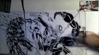 Spiderman Vs Venom & Carnage Drawing