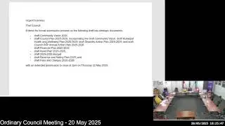 Strathbogie Shire Council Ordinary Council Meeting 20/5/2025