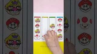 Super Mario Bros Puzzle Games #shorts #games #funny #satisfying  #supermario #mariobros