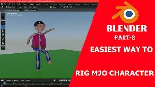 Rigging MJO Character in Blender: Easy Tutorial